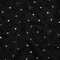 1 Yard Embroidered Eyelet Cotton Voile Black Field of Flowers Fabric 54 inch Width